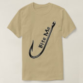 Bite Me Fish Hook T-Shirt (Design vorne)