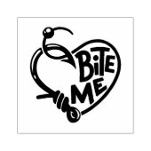 Bite Me Fish Hooks Gummistempel (Prägung)