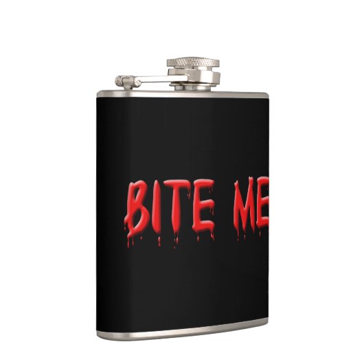 Bite me Flask Flachmann (Rechts)