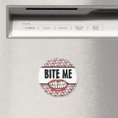 Bite Me Golden Tooth Magnet (In Situ (Geschirrspüler))