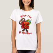 Bite Me… If You Dare T-Shirt (Vorderseite)