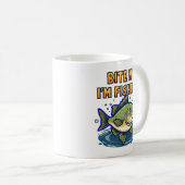 Bite Me, I'm Fishing Kaffeetasse (VorderseiteRechts)