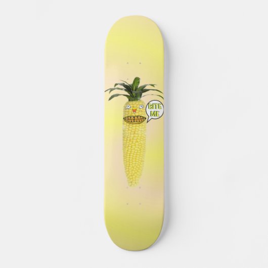 Bite Me Mais auf dem Cob-Skateboard Skateboard (Vorderseite)