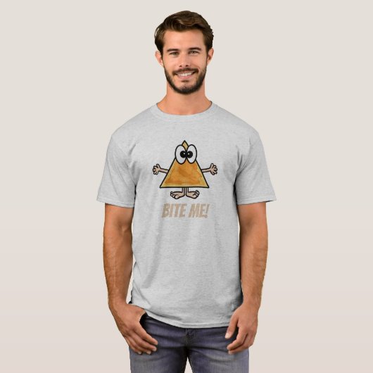 Bite Me Nacho Chip T - Shirt (Vorne ganz)