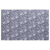 BITE ME Orchideen und Rose INDIGO Stoff (Fat Quarter (45,7 x 55,9 cm))