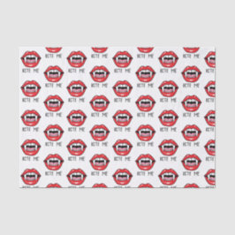 Bite me seidenpapier