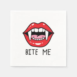 Bite me serviette