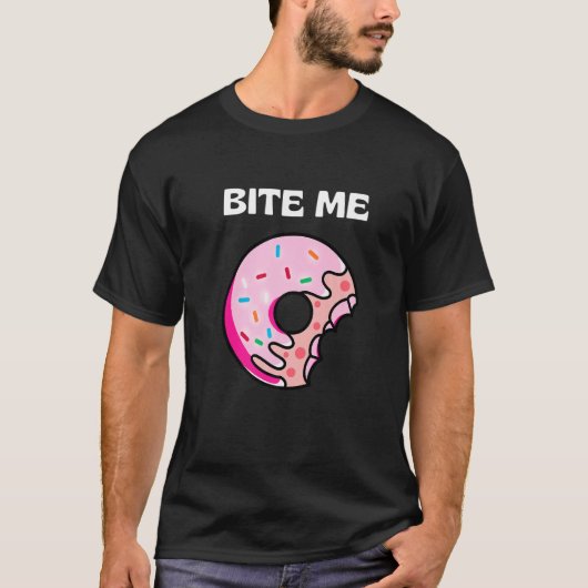 Bite Me Shirt Donut Crew Premium (Vorderseite)
