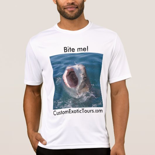 Bite-Me-Shirt T-Shirt (Vorderseite)