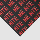 Bite Me Tissue Paper Seidenpapier (Ausschnitt)