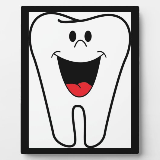 "BITE ME"-TOOTH FOTOPLATTE (Vorderseite)