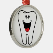 "BITE ME"-TOOTH ORNAMENT AUS METALL (Rechts)