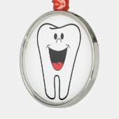 "BITE ME"-TOOTH ORNAMENT AUS METALL (Links)