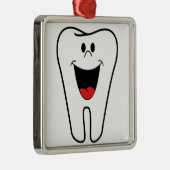 "BITE ME"-TOOTH ORNAMENT AUS METALL (Rechts)