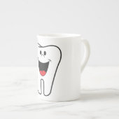 "BITE ME"-TOOTH PORZELLANTASSE (Vorderseite Rechts)
