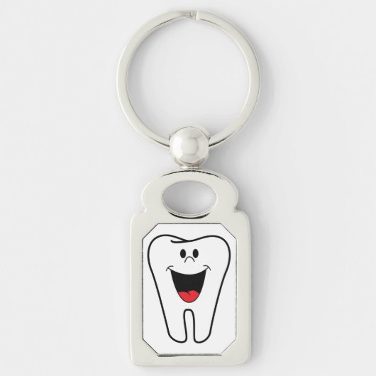"BITE ME"-TOOTH SCHLÜSSELANHÄNGER (Vorderseite)