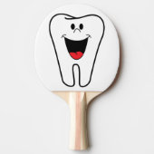 "BITE ME"-TOOTH TISCHTENNIS SCHLÄGER (Vorderseite)