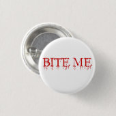 Bite me Vampire Button (Vorne & Hinten)