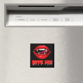 Bite Me Vampire Halloween Magnet (In Situ (Geschirrspüler))