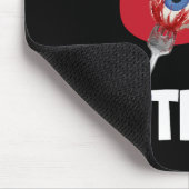 Bite Me Y Vampire Lips Halloween-Party Kostüm Mousepad (Ecke)