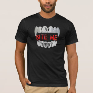 Bite mir Blut und Zähne Shirt