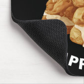 Bite Sized Happiness Profiteroles Mousepad (Ecke)