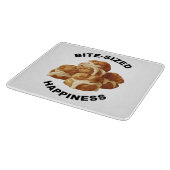 Bite Sized Happiness Profiteroles Schneidebrett (Ecke)