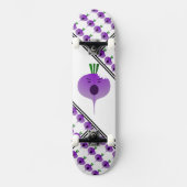 Bite the Angry Turnip von Kenneth Yoncich Skateboard (Vorderseite)