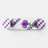 Bite the Angry Turnip von Kenneth Yoncich Skateboard (Horizontal)