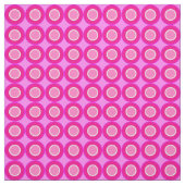 Bitesize Magenta Donuts mit Füllung auf Lilac Stoff (Muster)