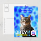 Bitey/Squeakers Ticket (TM) Postcard 2 Postkarte (Vorne/Hinten)