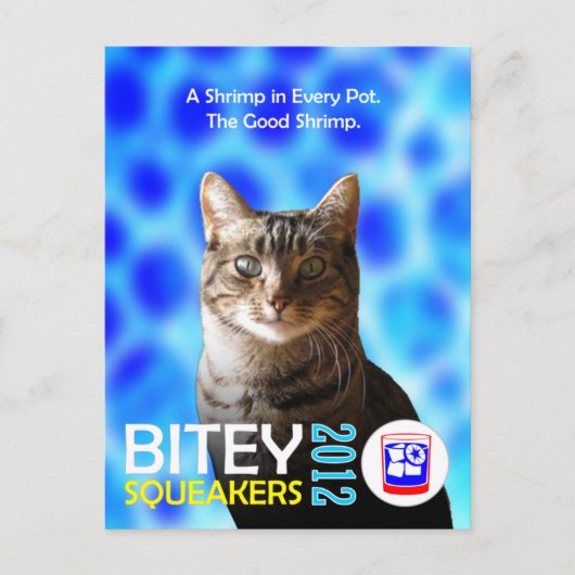 Bitey/Squeakers Ticket (TM) Postcard 2 Postkarte (Vorderseite)