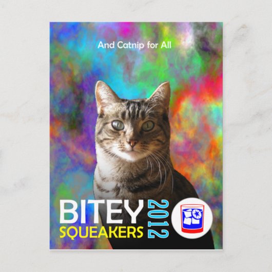 Bitey/Squeakers Ticket (TM) Postcard 4 Postkarte (Vorderseite)
