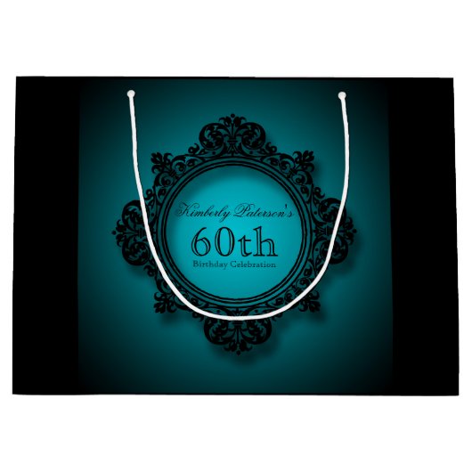 Bithday Celebration Personalisierte Geschenktasche Große Geschenktüte (Vorderseite)