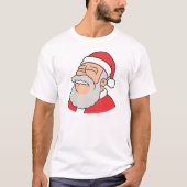 Biting Lip Santa T-Shirt (Vorderseite)