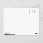 Biting Mini Potato Postkarte (Rückseite)