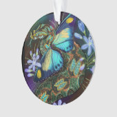 Bitis Nasicornis Butterfly Viper Art Ornament (Vorderseite)