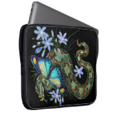 Bitis Nasicornis Butterfly Viper Laptopschutzhülle (Vorne Rechts)