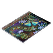 Bitis Nasicornis Butterfly Viper Notizblock (Linke Seite)