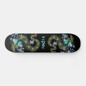 Bitis Nasicornis Butterfly Viper Skateboard (Horizontal)