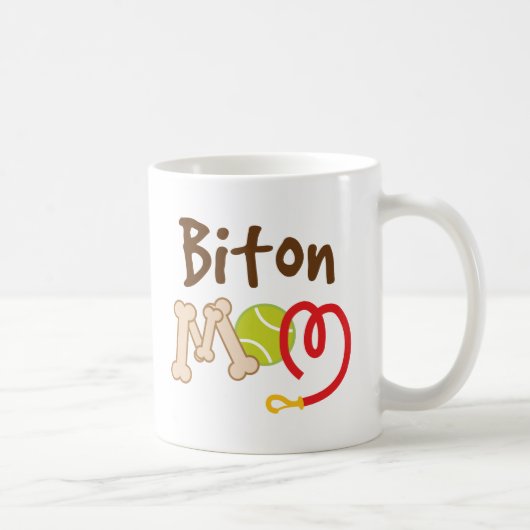 Biton Hundezucht-Mama-Geschenk Kaffeetasse (Rechts)
