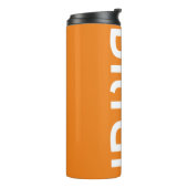 Bitraf - Tromkopp-enkel-Logo Thermosbecher (Nach links gedreht)