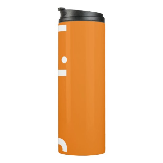 Bitraf - Tromkopp-enkel-Logo Thermosbecher (Nach rechts gedreht)