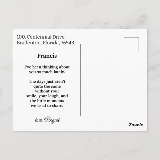 Bits and Pieces - Surreal Puzzle Faces Postcard Postkarte (Rückseite)