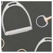 Bits and Stirrups Equestrian (groß) Stoff (Nahaufnahme)