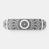 Bits Mandala Skateboard (Horizontal)