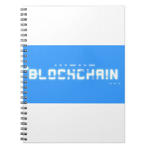 Bitschimmer-Blockkette Notizblock