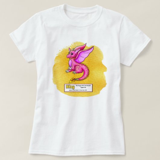 Bitsy Das Bismuth-Element T-Shirt (Design vorne)