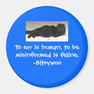 Bitsywoo Core Philosophy Magnet