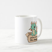Bitte adoptier diesen Drachen Kaffeetasse (VorderseiteRechts)